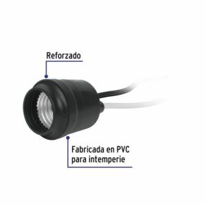 PLAFÓN AÉREO E27 INTEMPERIE