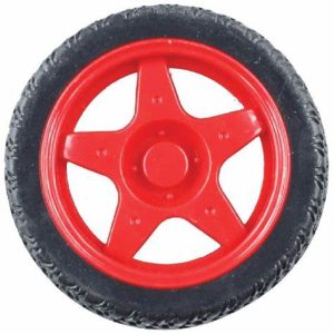 LLANTA ROJA 65mm
