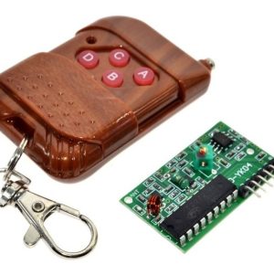 MÓDULO DE  RECEPTOR Y  CONTROL REMOTO  INALÁMBRICO DE 4  TECLAS - 315MHZ
