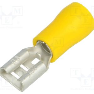CONECTOR 0.5X3.65MM 12-10 AMARILLO