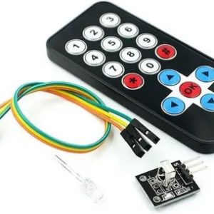 CONTROL REMOTO INFRARROJO CON RECEPTOR PARA ARDUINO