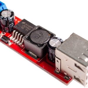 REDUCTOR DE VOLTAJE DC DC LM2596 9V-36V A 5VDC DOBLE USB