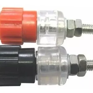 CONECTOR ROJA y NEGRA  MEDIANA