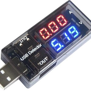 TESTER USB VOLTAJE Y CORRIENTE