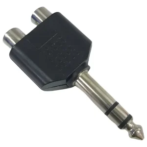 CONVERTIDOR ESTEREO 6.3 A (2) RCA