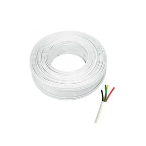 CABLE TELEFONICO BLANCO, NEGRO Y BEIGE 100MTS - 4 HILOS