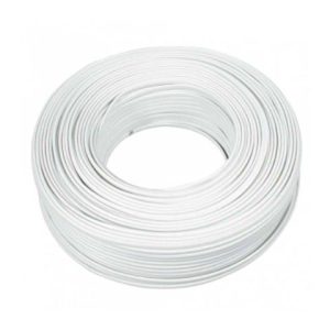 CABLE COAXIAL BLANCO Y NEGRO 100MTS