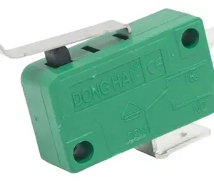 MICROSWITCH PALANCA CURVA 3 PINES 15A