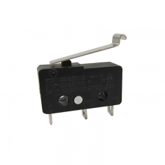 MICROSWITCH PALANCA CURVA LARGA 3 PINES 5A