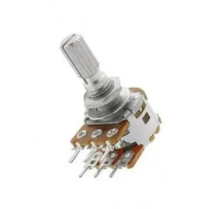POTENCIOMETRO DOBLE 5K, 10K, 50K, 100K,