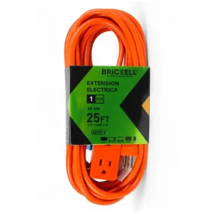 EXTENSION REGLETA NARANJA 3X14AWG 15FT RETIE