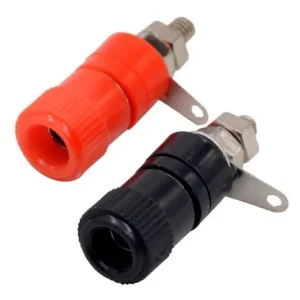 CONECTOR ROJA Y NEGRA MEDIANA